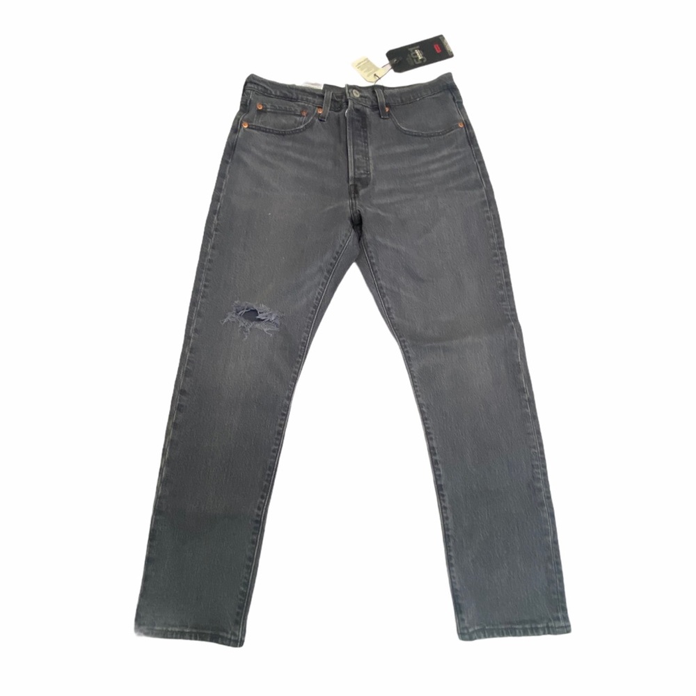 NEW Levi's Premium 501 SKINNY WOMEN'S JEANS Gray - Picture 4 of 16